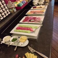 朝食ビュッフェ