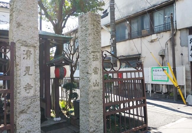 創建当時から現在地にある歴史ある寺院