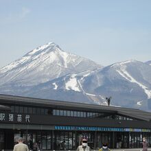 道の駅猪苗代から見る磐梯山