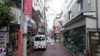 昭和の情緒の残る商店街
