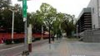 台南の多様な景観を見せる通りです。