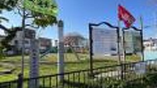 新撰組最期の地、の標柱もまた物悲し