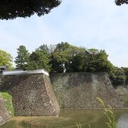 【乾壕】江戸城本丸を取り囲む壕のひとつ