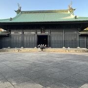 徳川綱吉によって建てられた孔子廟