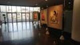 「浄瑠璃姫伝説」に関するビジュアル展示を拝見