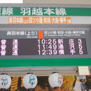 秋田駅　秋田県内の移動には便利な駅です