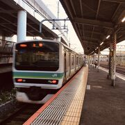 緑と青の電車