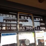 山肌に洞窟があり興味がありました。