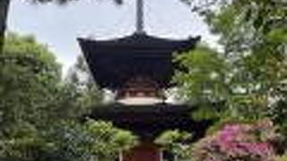 多宝塔のある仏寺