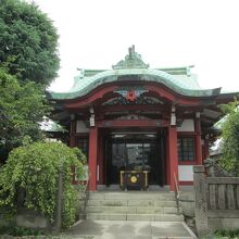 築土八幡神社拝殿