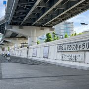 隅田川両岸の親水遊歩道