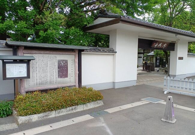 広大で立派な寺院