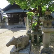 立帰天満宮の名にふさわしく、「無事帰還」をお願いする神社です。