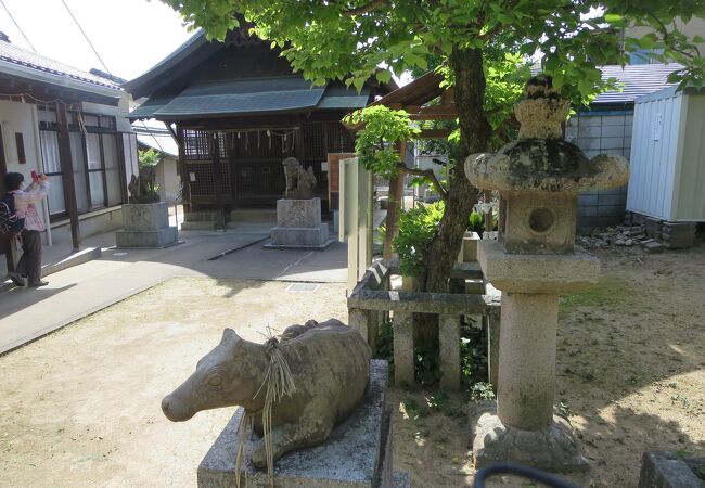 立帰天満宮の名にふさわしく、「無事帰還」をお願いする神社です。