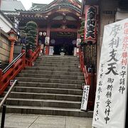 アメ横側にある摩利支天徳大寺