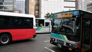 浜松市内の移動はバス頼りです