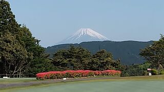 富士山めがけて