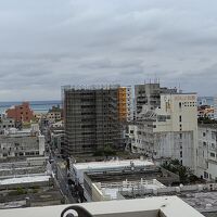 なんとか海が見える