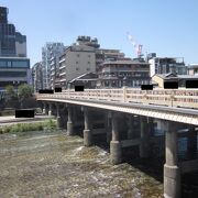 橋の上が気持ちいいです