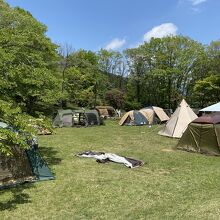 田貫湖キャンプ場