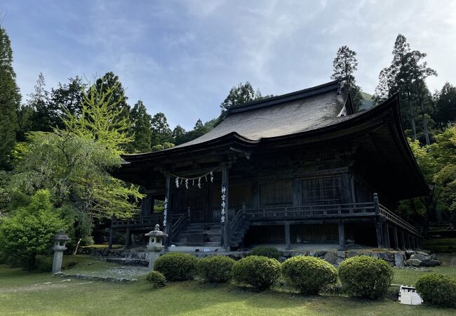 奈良二月堂へお水送りの寺「若狭神宮寺」