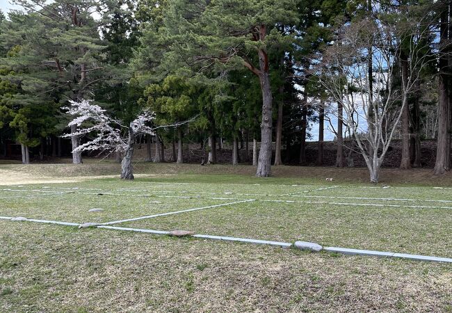 国指定史跡松前藩戸切地陣屋跡