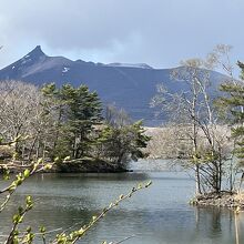 駒ケ岳が見える