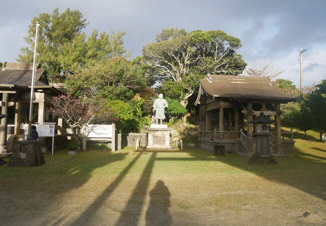 西郷どんを偲んで建立された神社