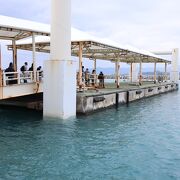 港近くのブルーの海は思い出深い
