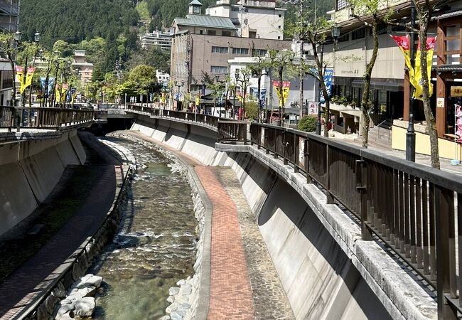 阿多野川の両岸