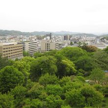 高知城からの眺め