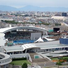 名古屋港ポートビル展望台から