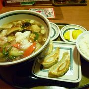 五目うま煮麺が癖になる