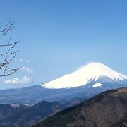 富士山が間近に見えます