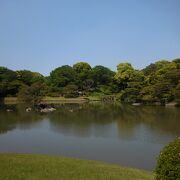 小石川後楽園と並ぶ江戸の二大庭園