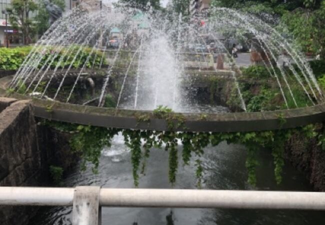 水の流れが多くて怖い