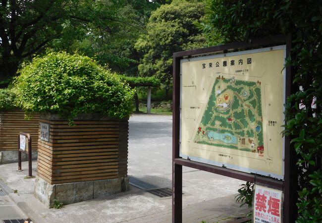 緑豊かな公園