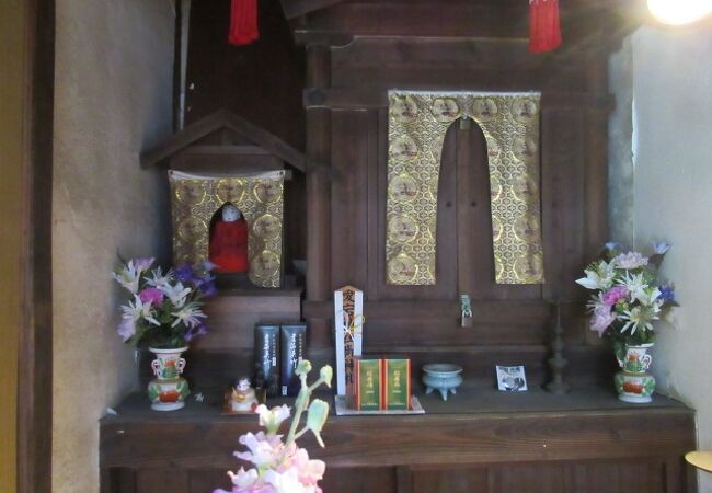 首塚を守る和菓子屋さんで光秀饅頭をいただきました