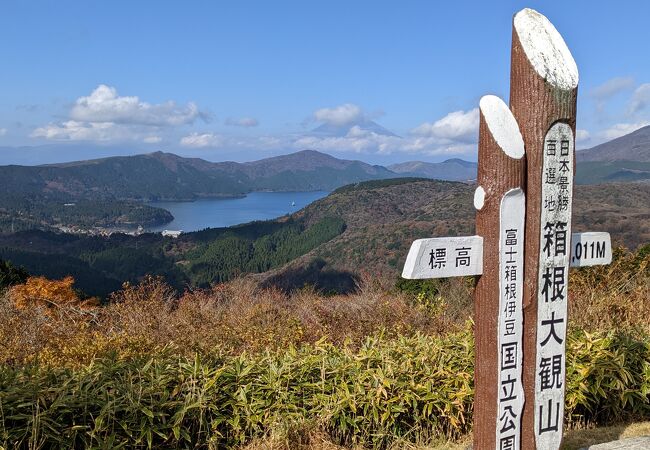 芦ノ湖と富士山を眺められる絶景スポット