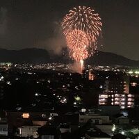 花火が観られてラッキー
