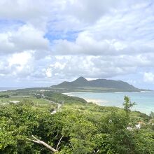 二つの海が見える