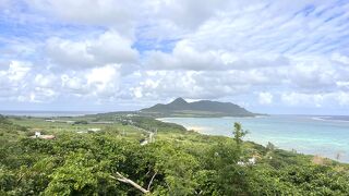 太平洋と東シナ海を同時に見れる