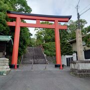 丘の上の神社