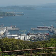 弓張岳から見たＳＳＫの全容