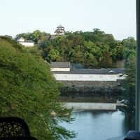 ベッドから見える彦根城