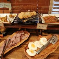 朝食ビュッフェ