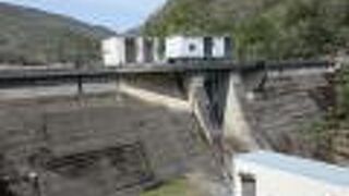 ダムカードをいただいたときのスタッフの方が親切でした