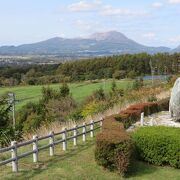 お天気さえよければ、有珠山や伊達市街地、噴火湾を含む広々とした景観が楽しめます