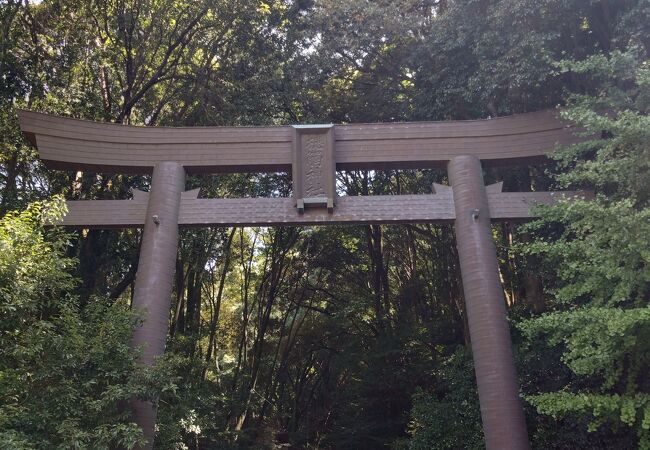 天孫が降臨したというくしふる峰に建つ神社