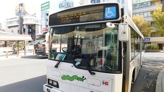 でんでんむし号　地理に不安な人も安心して乗車出来ます。